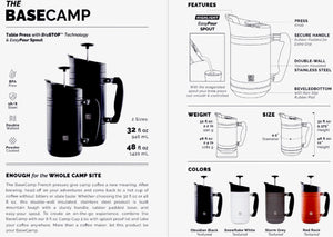 32oz Base Camp Frech Press Mug