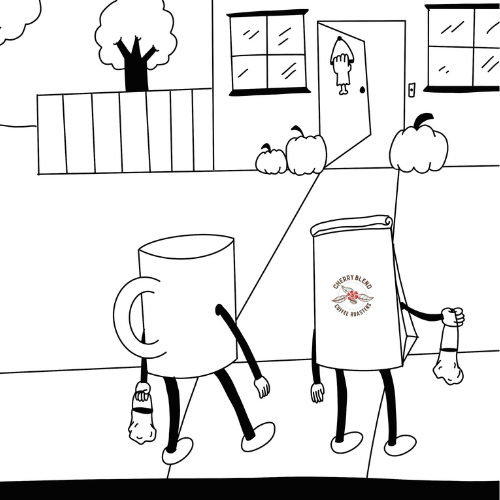 Trick or Treat, Give Us Some Caffeine To Drink! Happy Halloween!