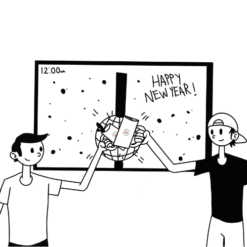 Happy New Year From Cherry Blend Coffee Roasters!