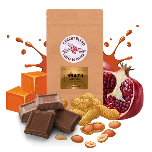 Tanzania coffee, chocolate, apple, sugar, spices, and fruit! 
