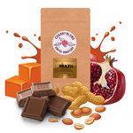 Tanzania coffee, chocolate, apple, sugar, spices, and fruit! 