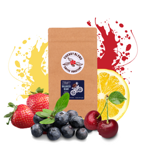 Balanced Bean Coffee! Blueberry, cherry, strawberry, and lemon!