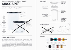 Airscape Storage Container