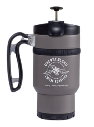 Insulated 16oz French Press - White