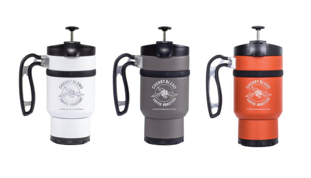 16oz Double Shot Travel French Press – The82CoffeeCompany