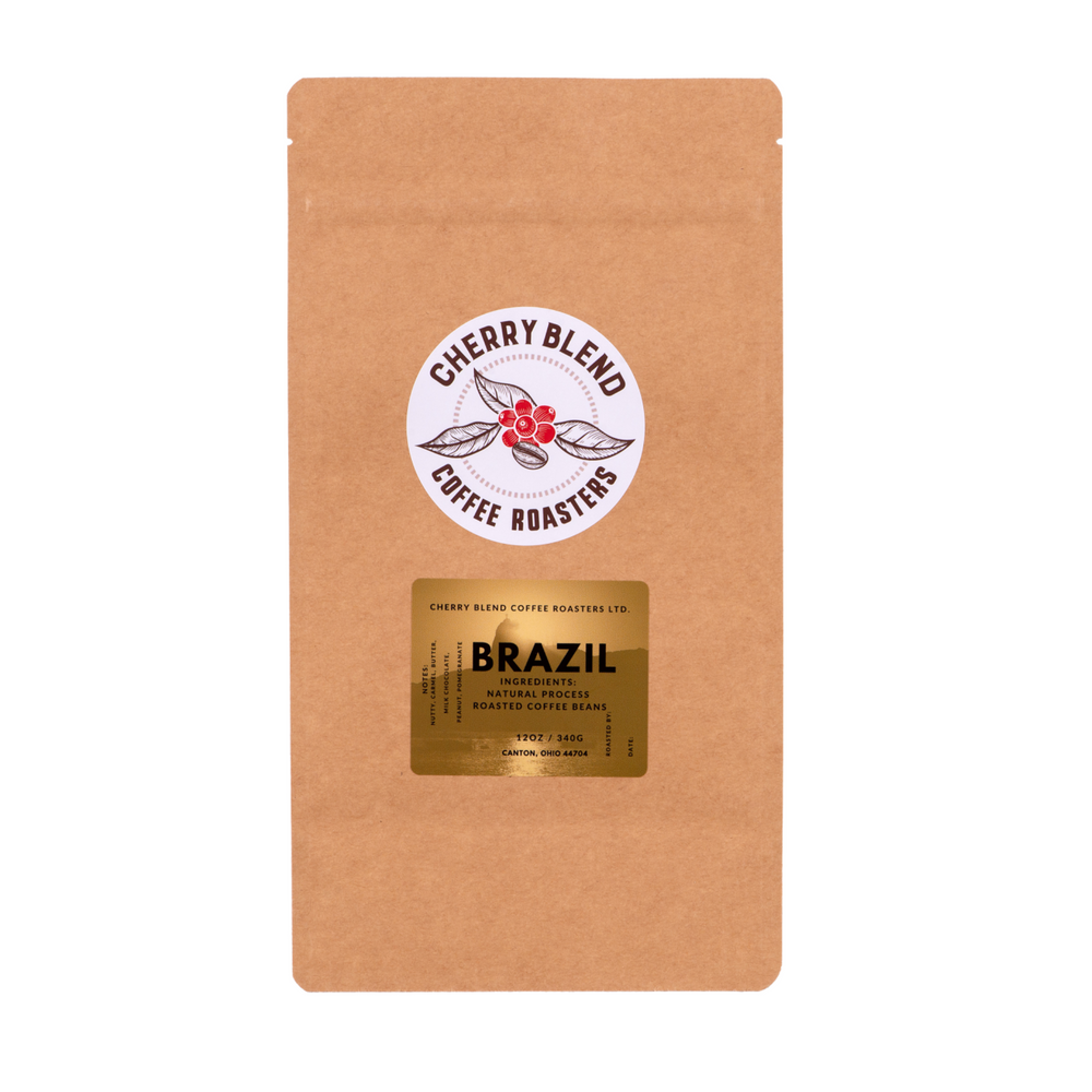 A single bag of Brazil coffee