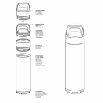 64oz Bru Trekker Growler