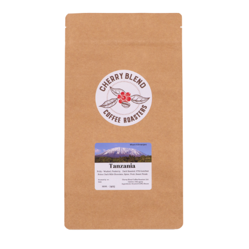 A single bag of Tanzania Coffee 
